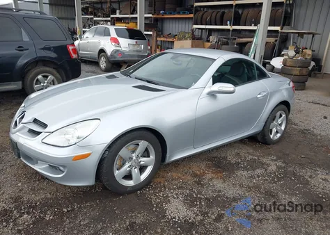2007 Mercedes-Benz Slk 280 z USA, uszkodzony, nr VIN WDBWK54FX7F146797
